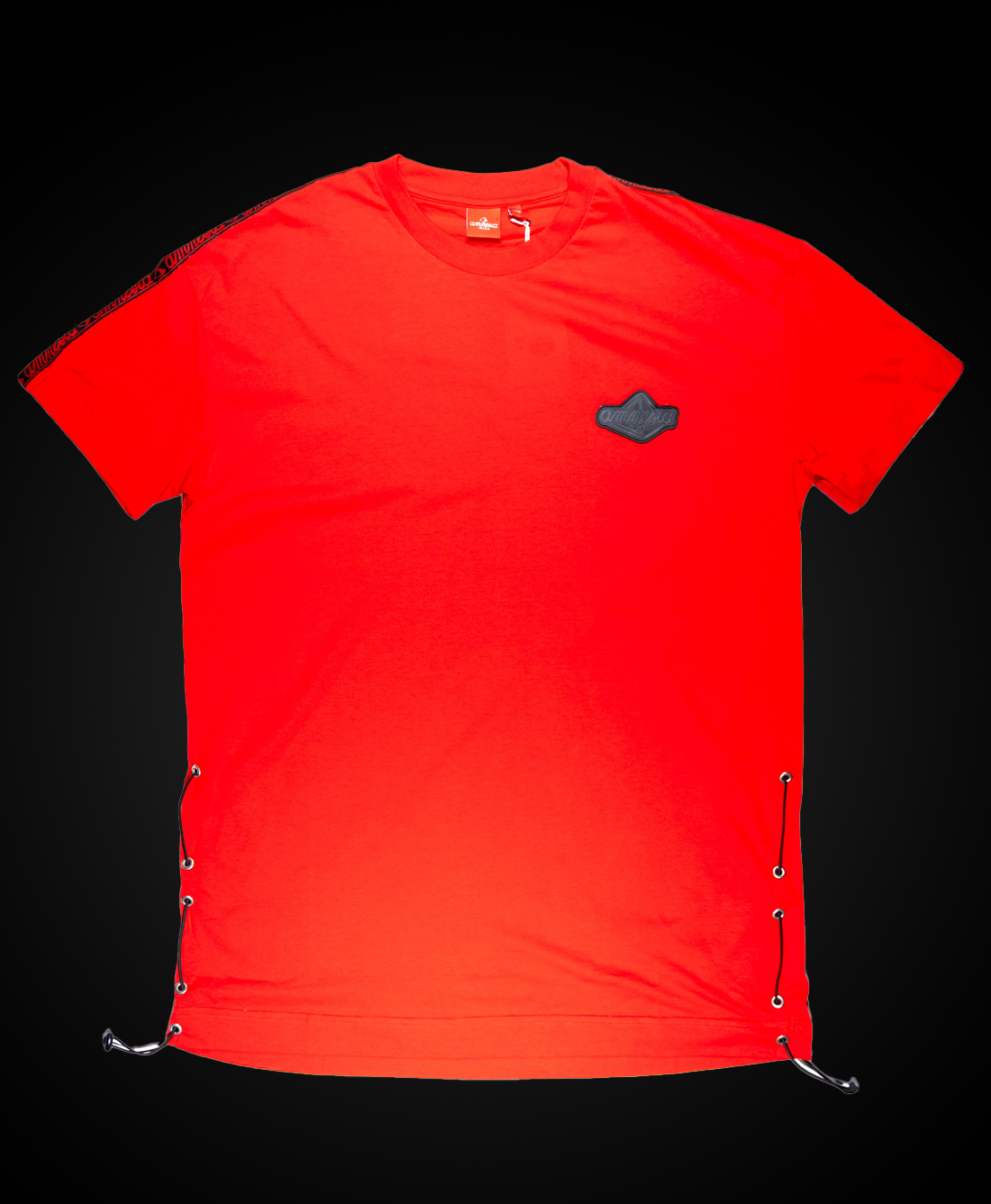 AMNESIA RED & BLACK T-SHIRT