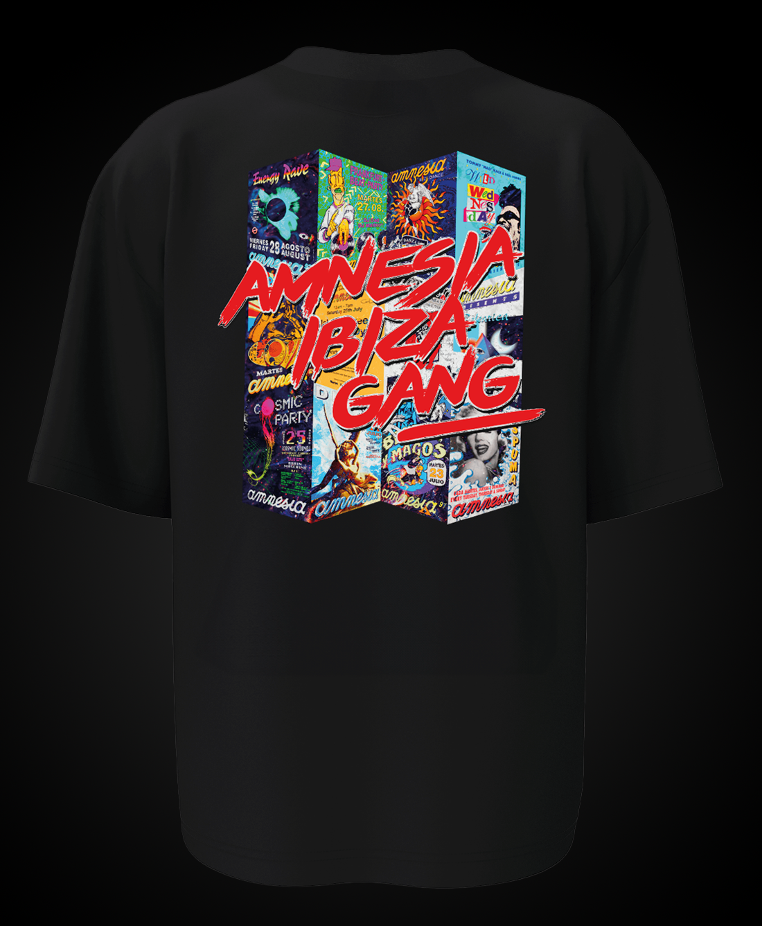 AMNESIA POSTER T-SHIRT - SEASON 2025