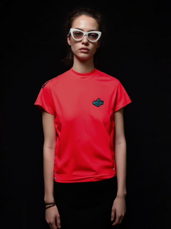 AMNESIA RED & BLACK T-SHIRT
