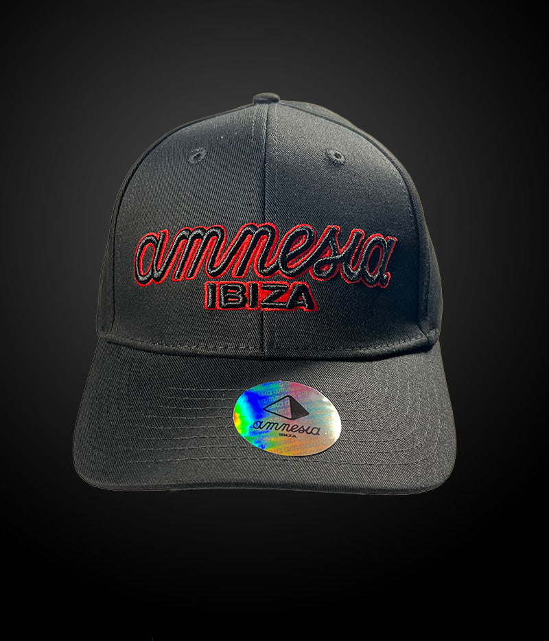 BLACK & RED AMNESIA CAP