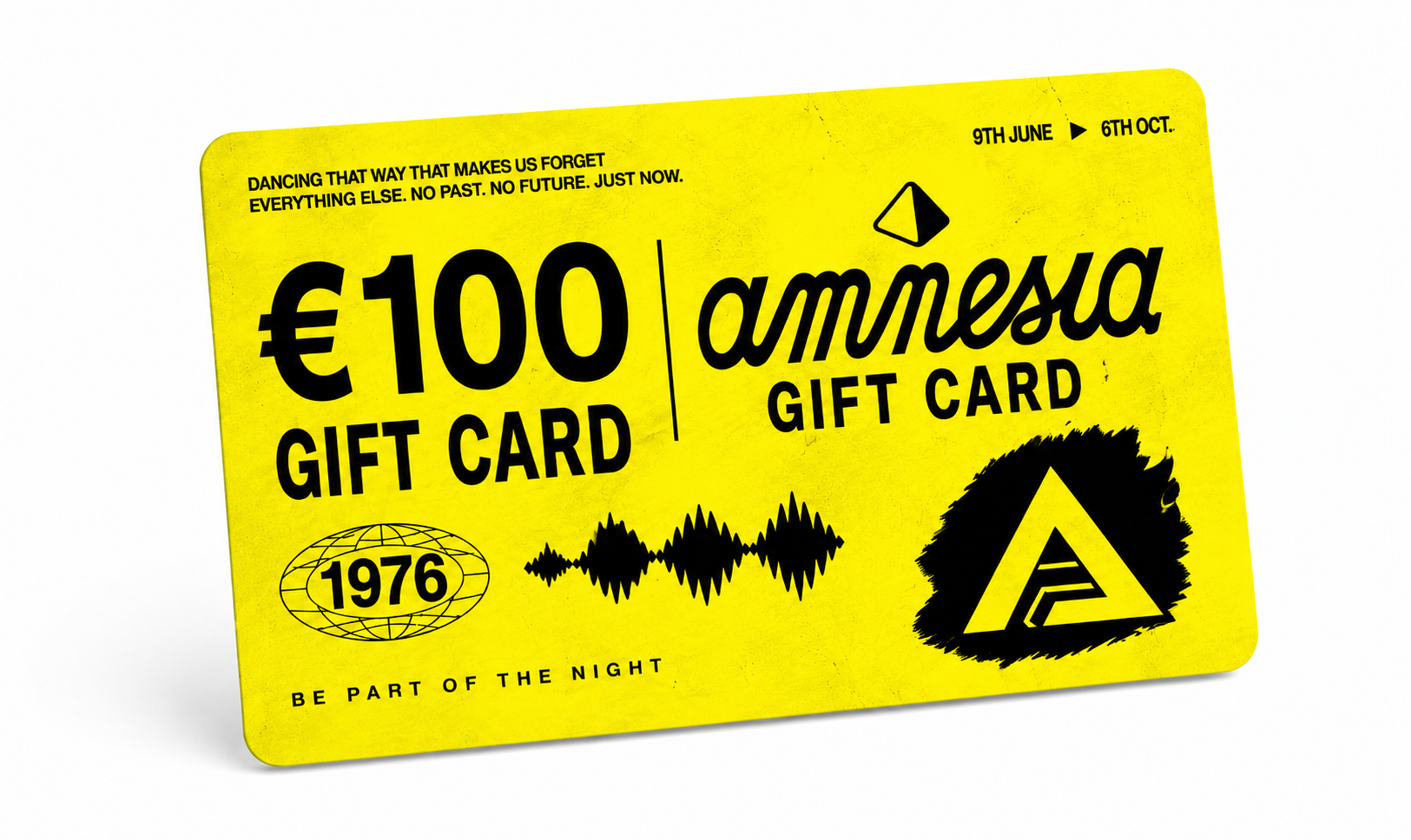 AMNESIA CLUBWEAR €100 GIFT CARD
