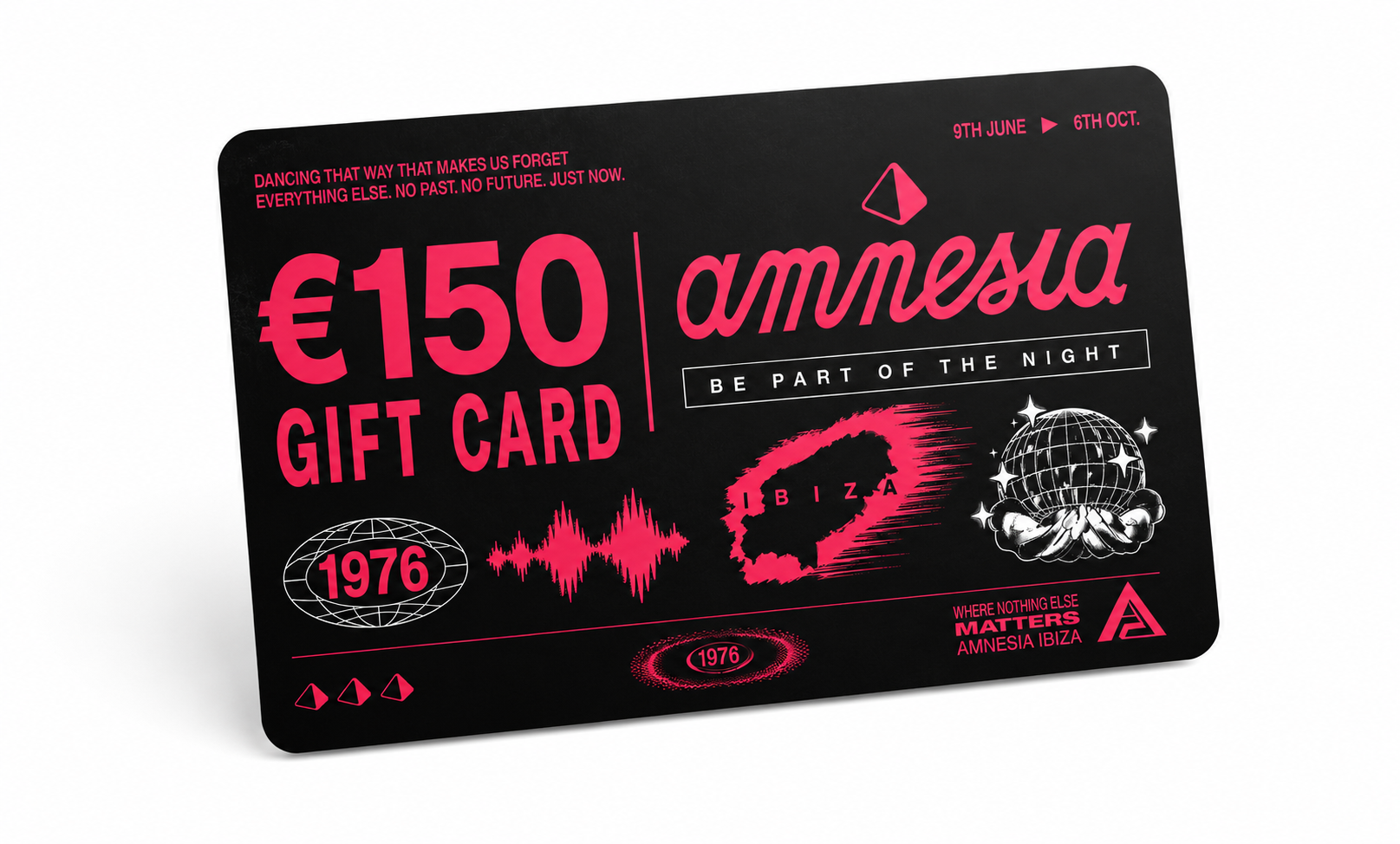 AMNESIA CLUBWEAR €150 GIFT CARD