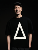 PYRAMID BONE T-SHIRT BLACK & WHITE