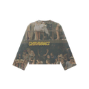 AMNESIA CLOSING CREWNECK WAFFLE