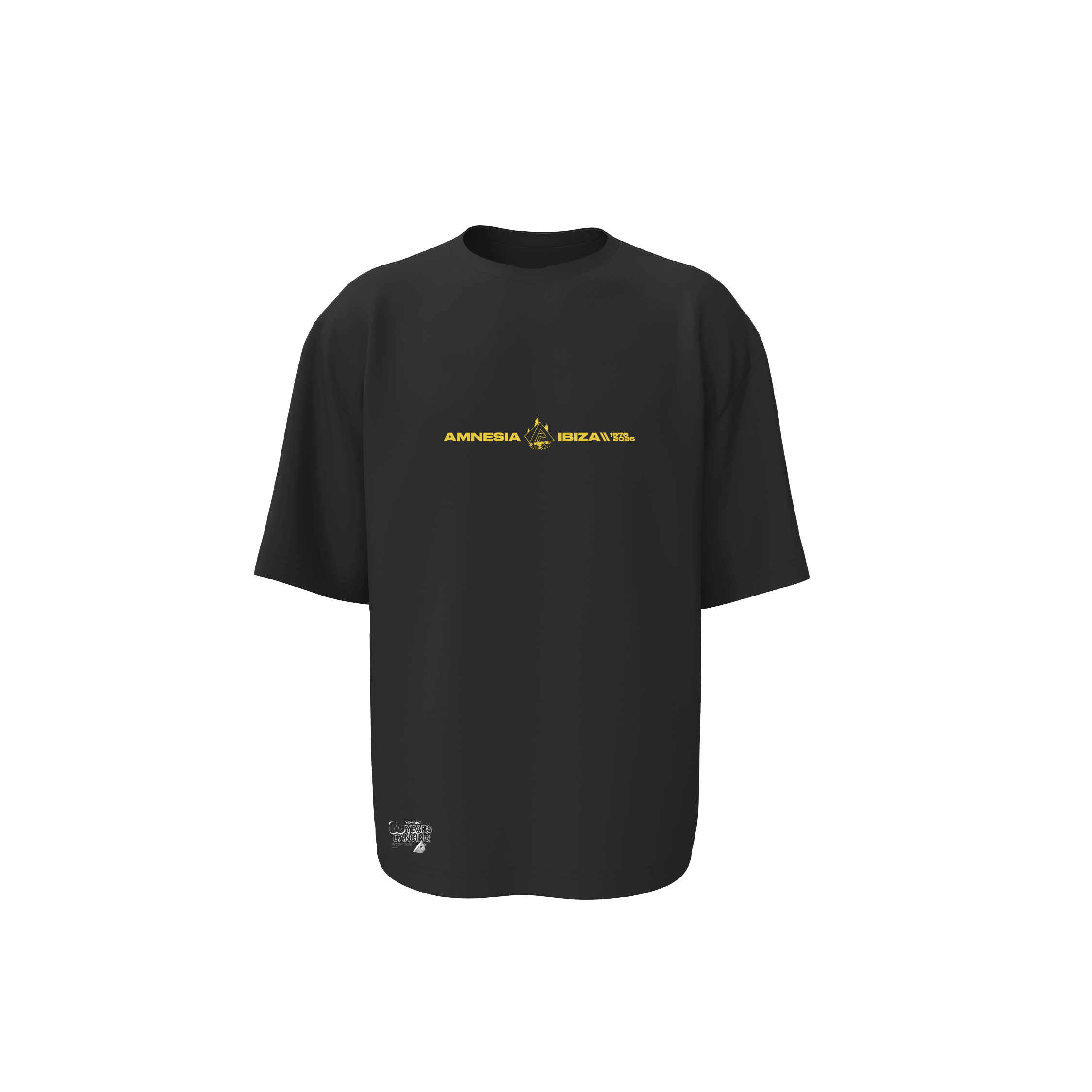 AMNESIA 50 YEARS DANCING T-SHIRT