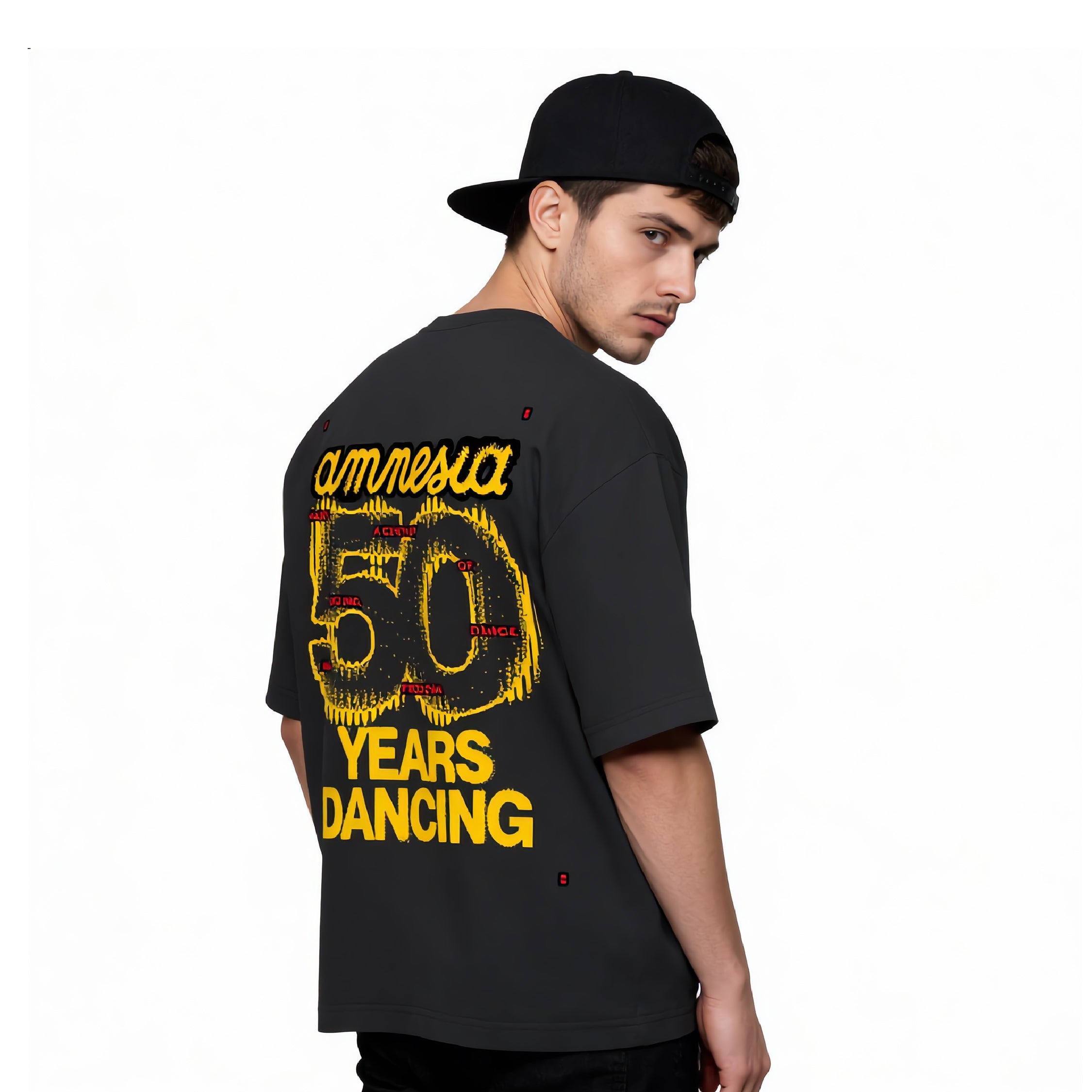 AMNESIA 50 YEARS DANCING T-SHIRT