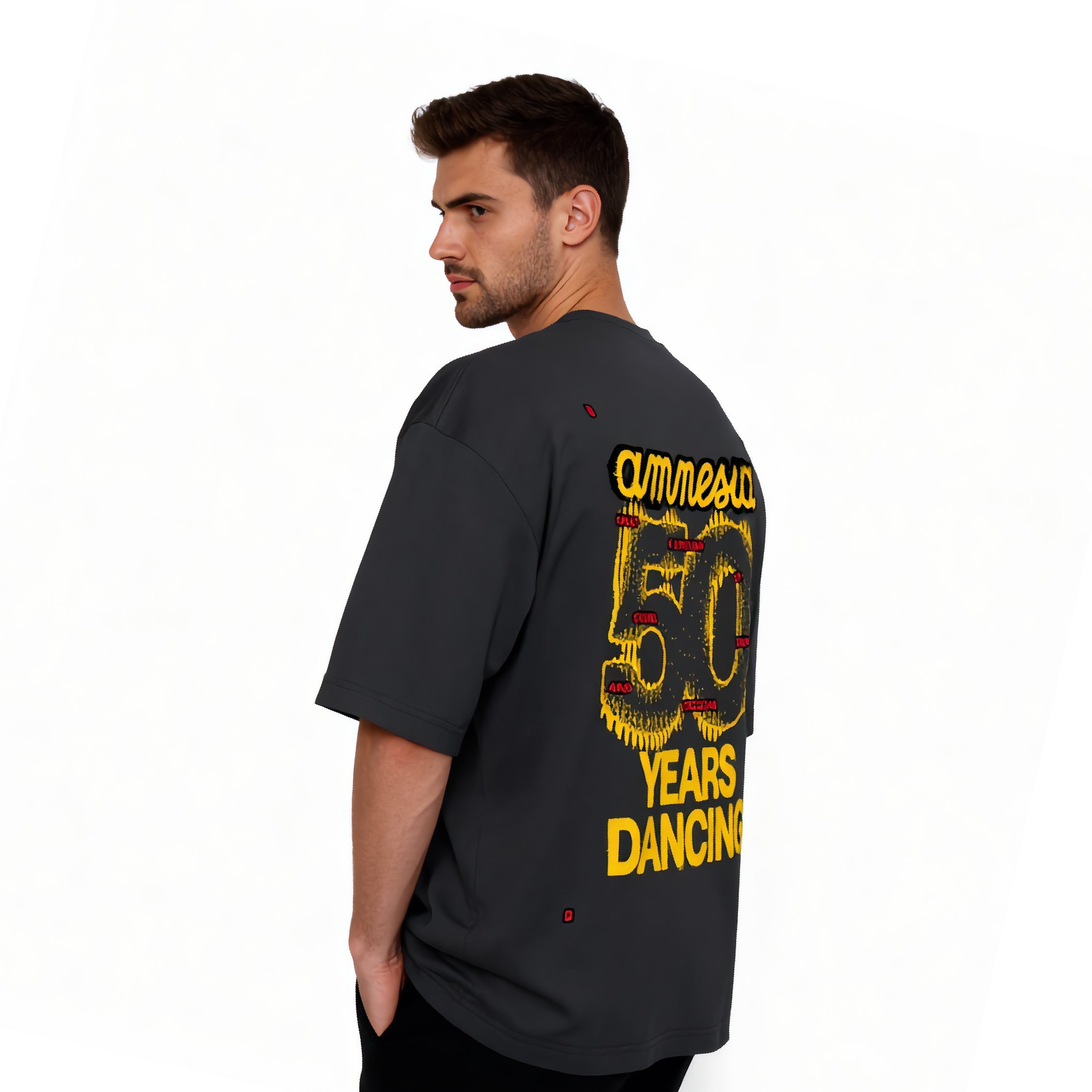AMNESIA 50 YEARS DANCING T-SHIRT