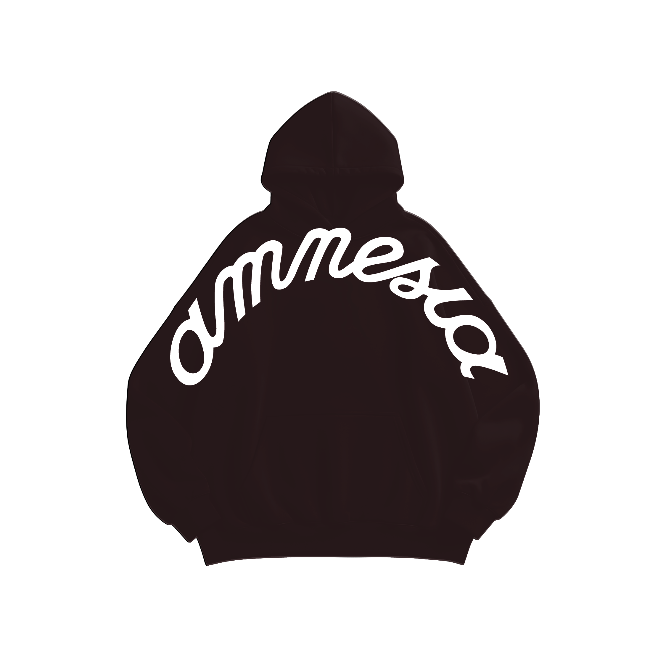 AMNESIA AFTER HOURS HOODIE CHOCOLATE