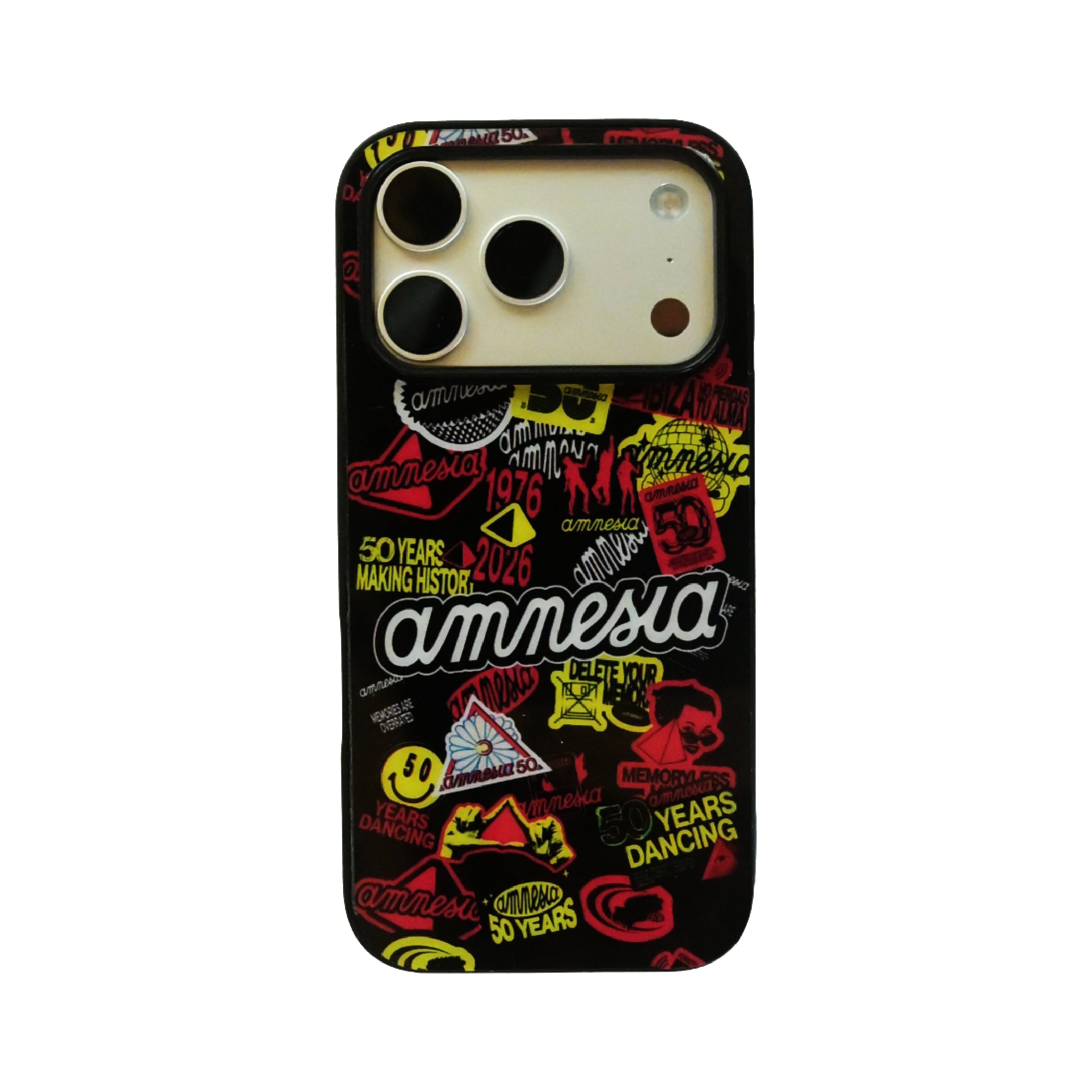 AMNESIA STICKERS PHONE CASE