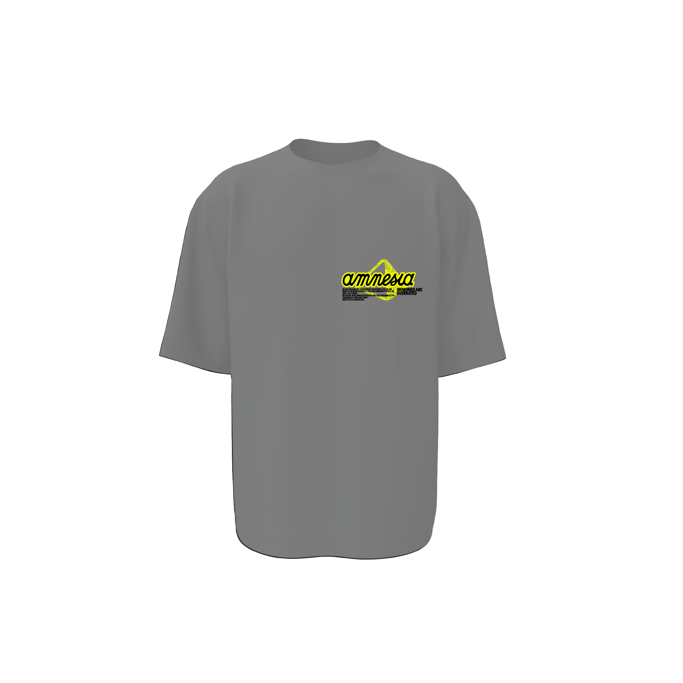 AMNESIA MEMORIES ARE OVERRATED T-SHIRT