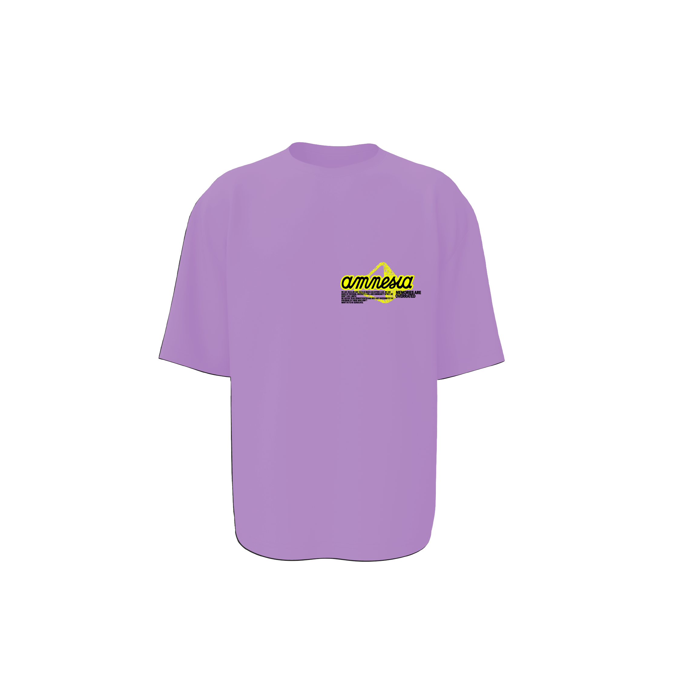 AMNESIA MEMORIES ARE OVERRATED T-SHIRT