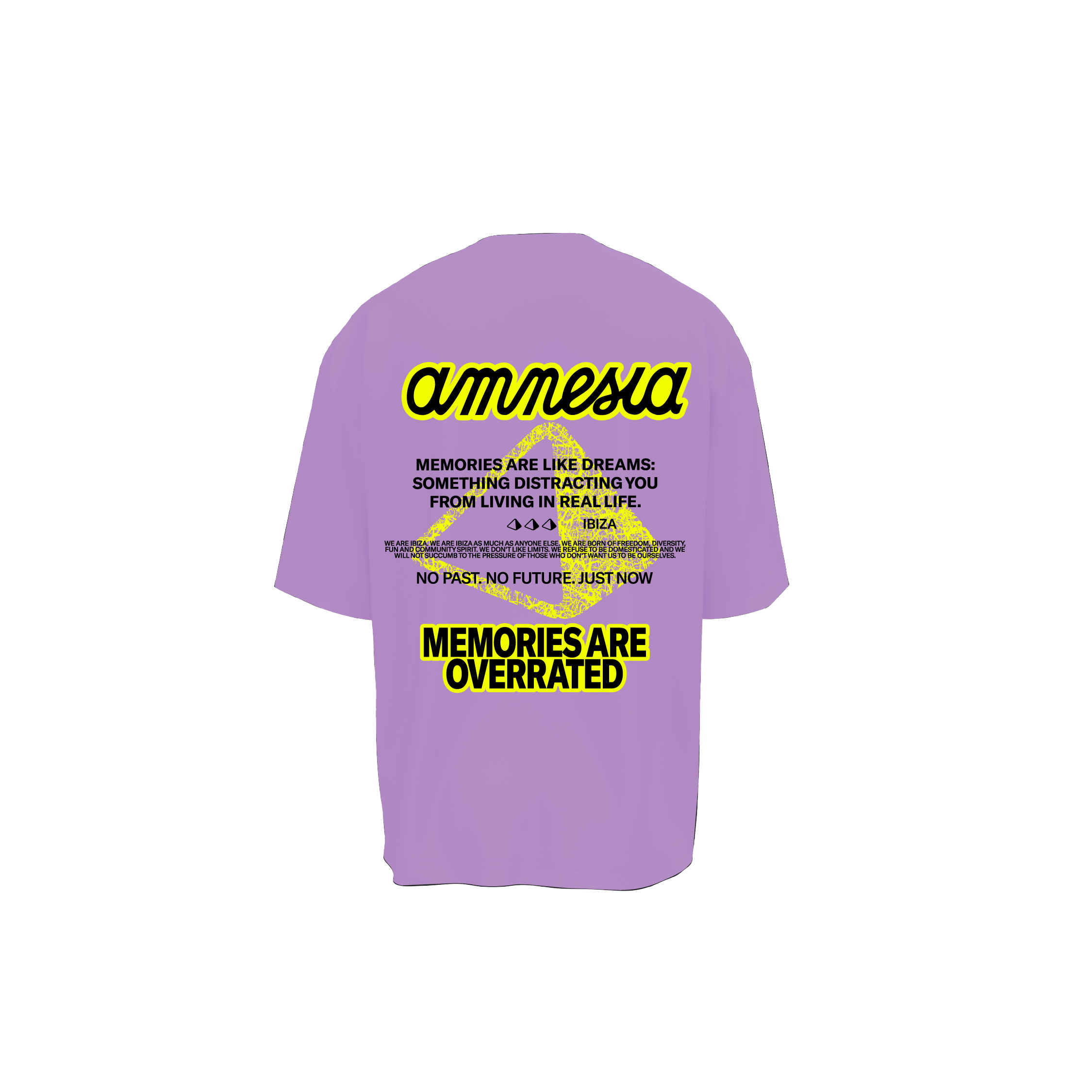 AMNESIA MEMORIES ARE OVERRATED T-SHIRT