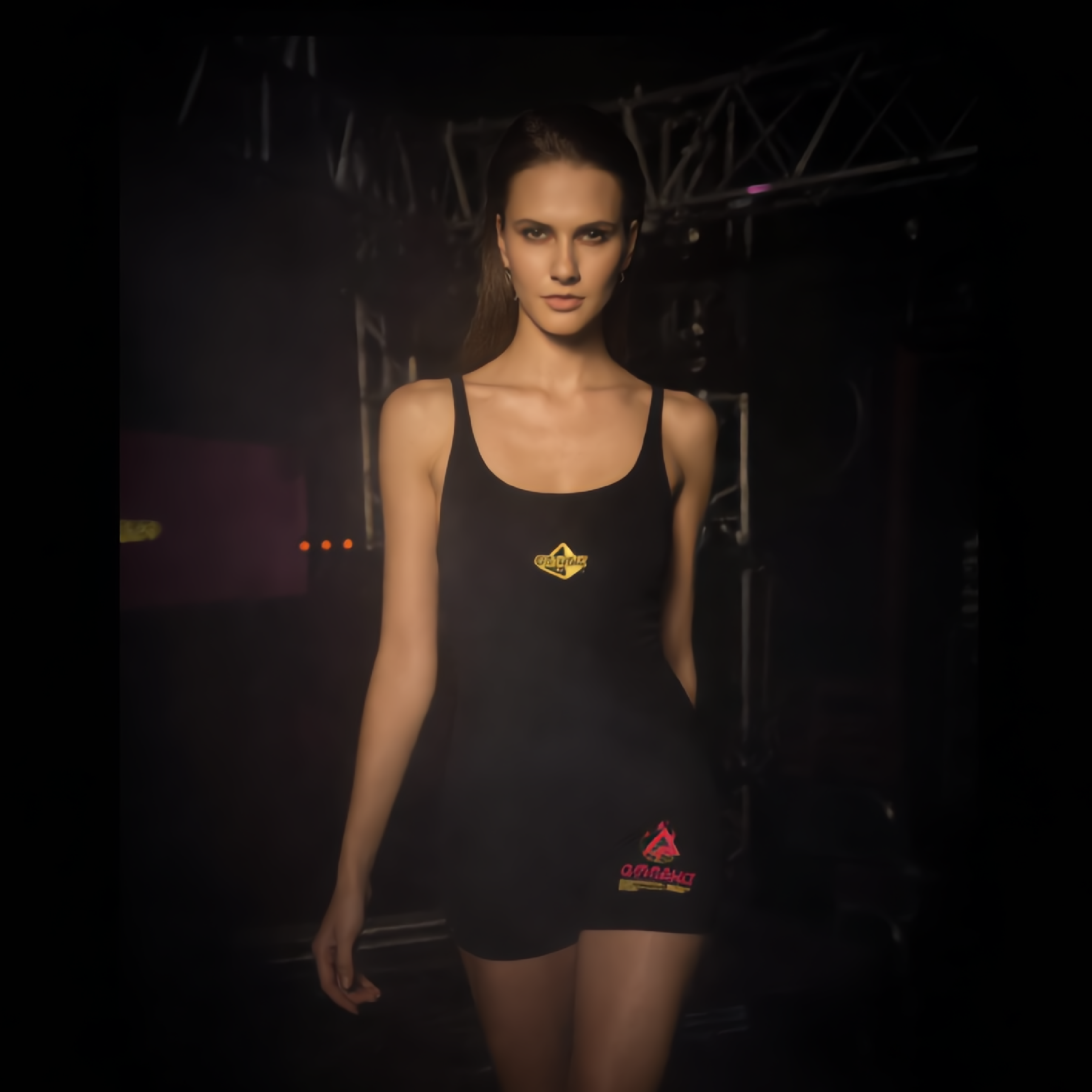 AMNESIA CLUB PLAYSUIT