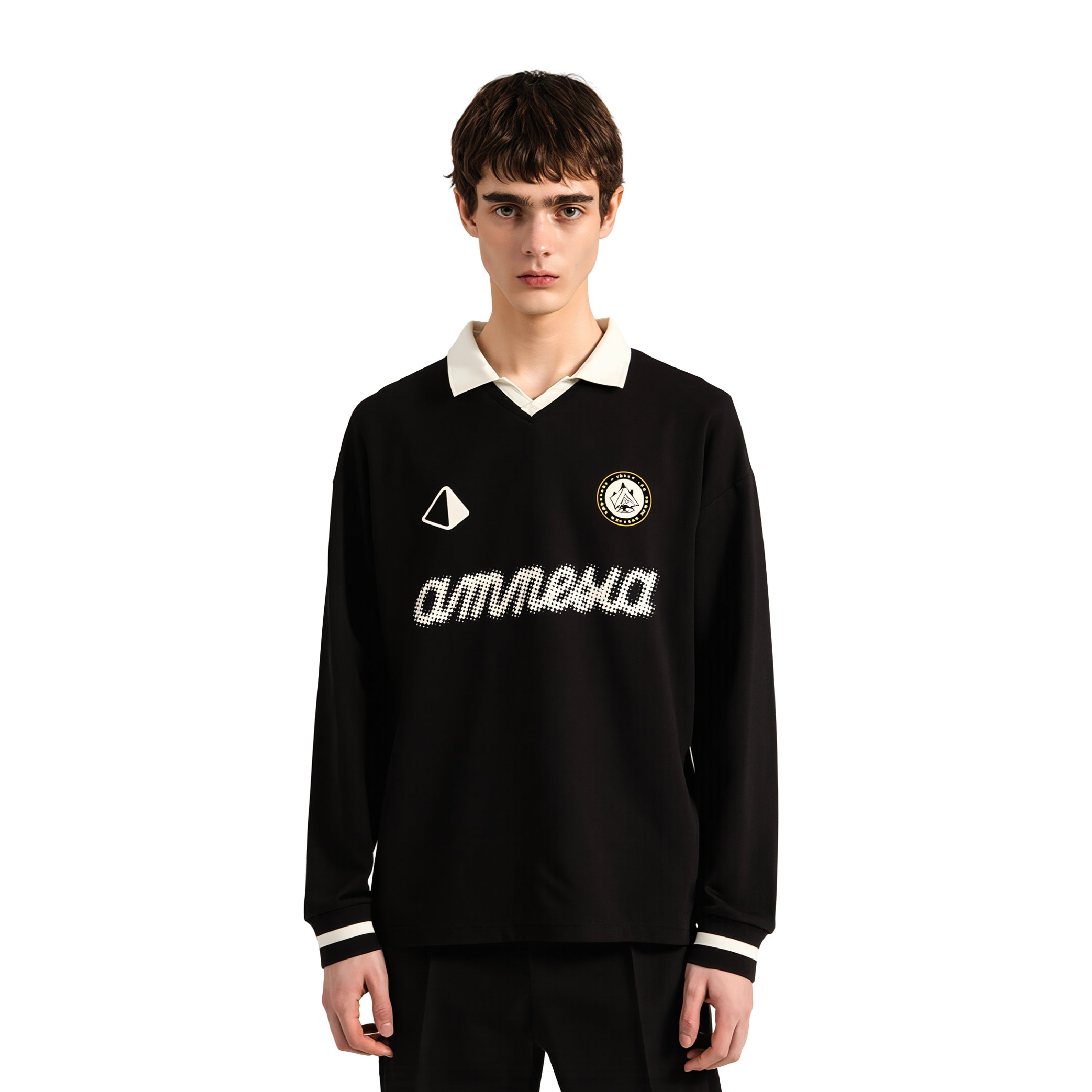 AMNESIA VINTAGE CLUB JERSEY BLACK