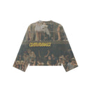 AMNESIA CLOSING CREWNECK WAFFLE