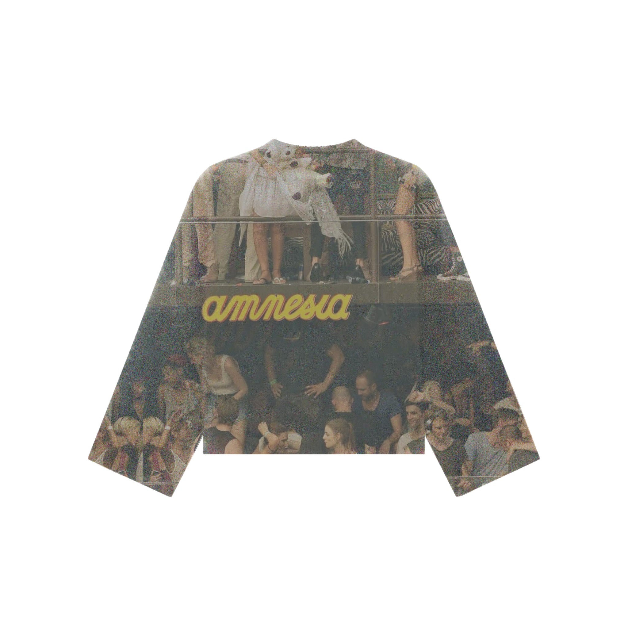 AMNESIA CLOSING CREWNECK WAFFLE