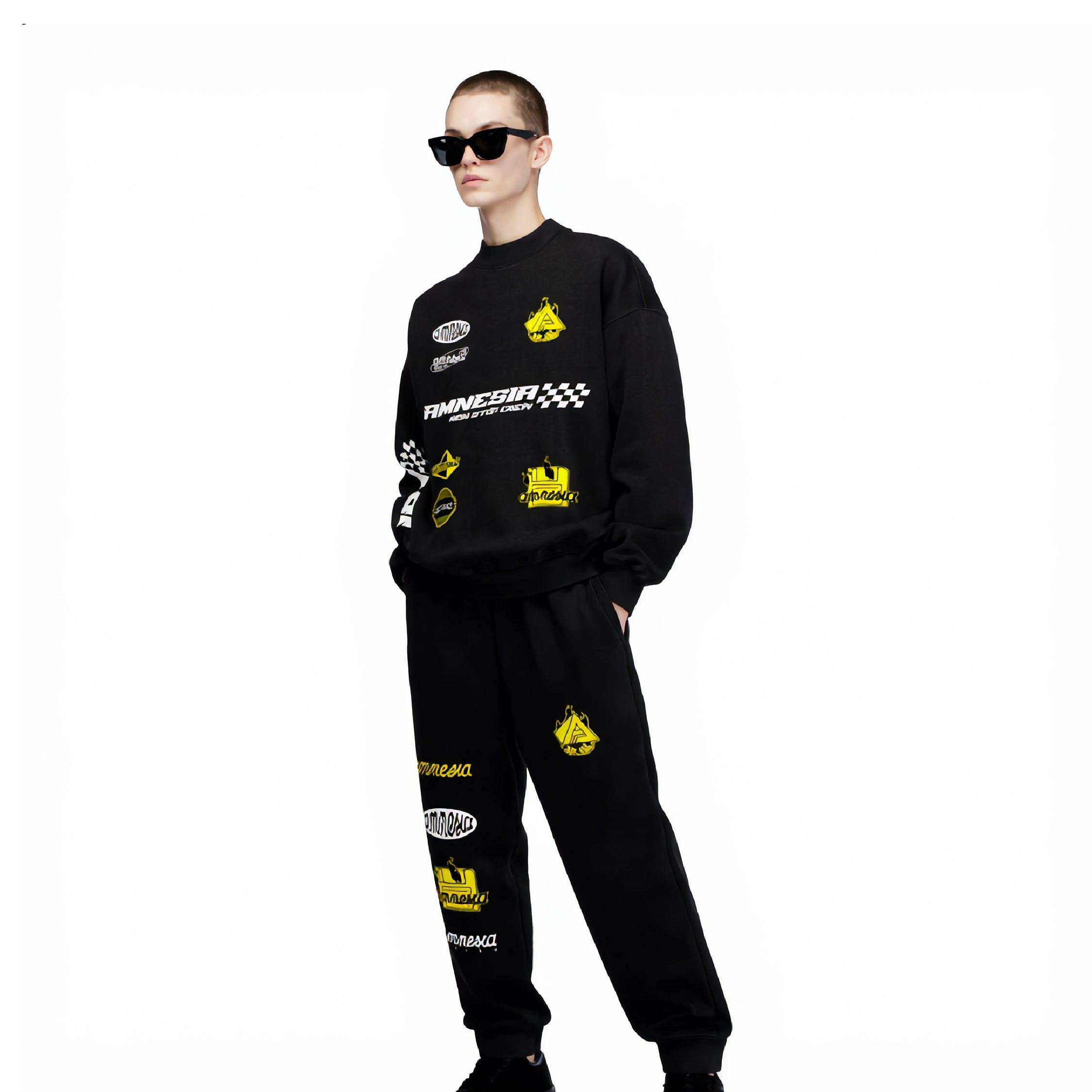 AMNESIA RACER SWEATPANTS