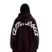 AMNESIA AFTER HOURS HOODIE CHOCOLATE