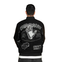 AMNESIA 1976 VARSITY BOMBER JACKET