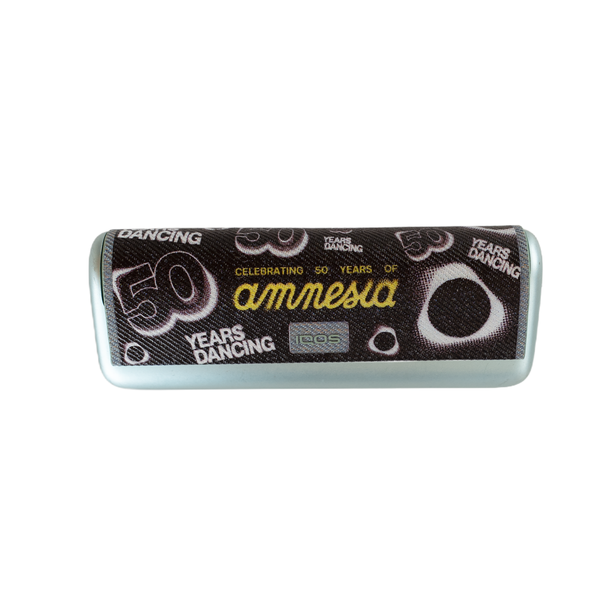 iqos x Amnesia 50th anniversary device wrap