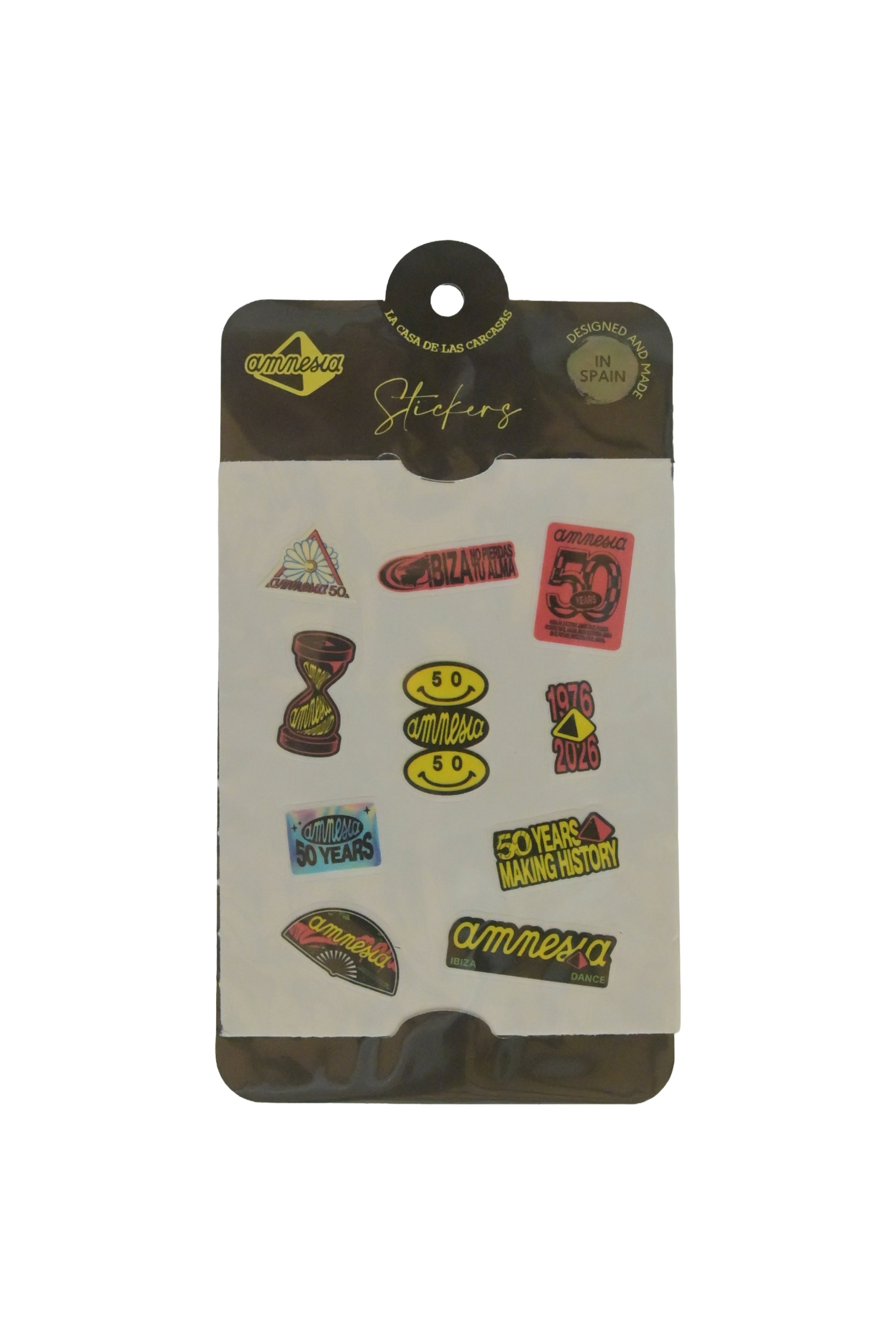 AMNESIA 50th ANNIVERSARY STICKER PACK