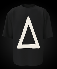 PYRAMID BONE T-SHIRT BLACK & WHITE