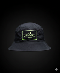 AMNESIA BUCKET HAT BLACK