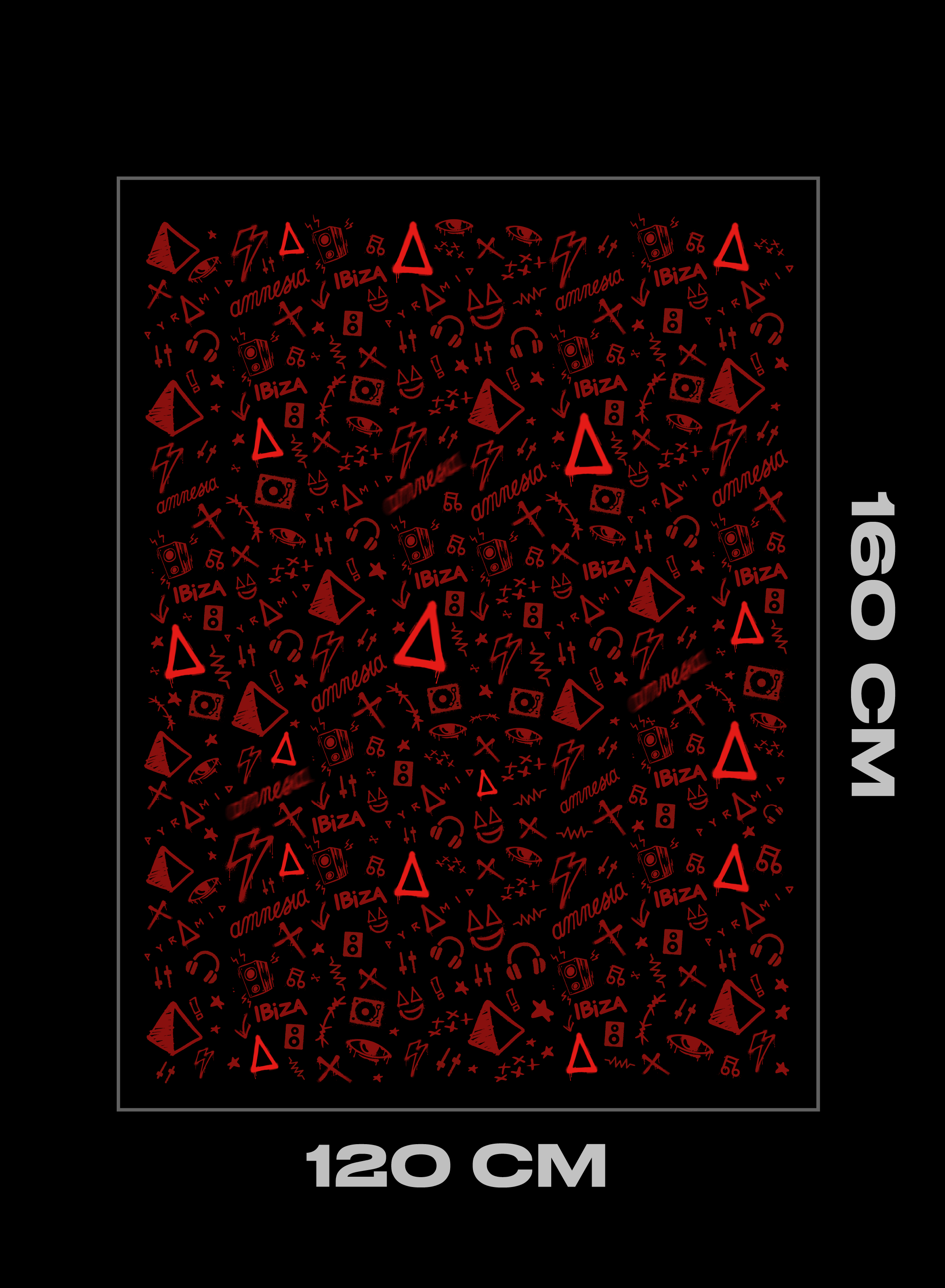 Pareo Pyramid at Amnesia ibiza Beach wrap