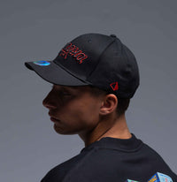 AMNESIA BLACK & RED CAP