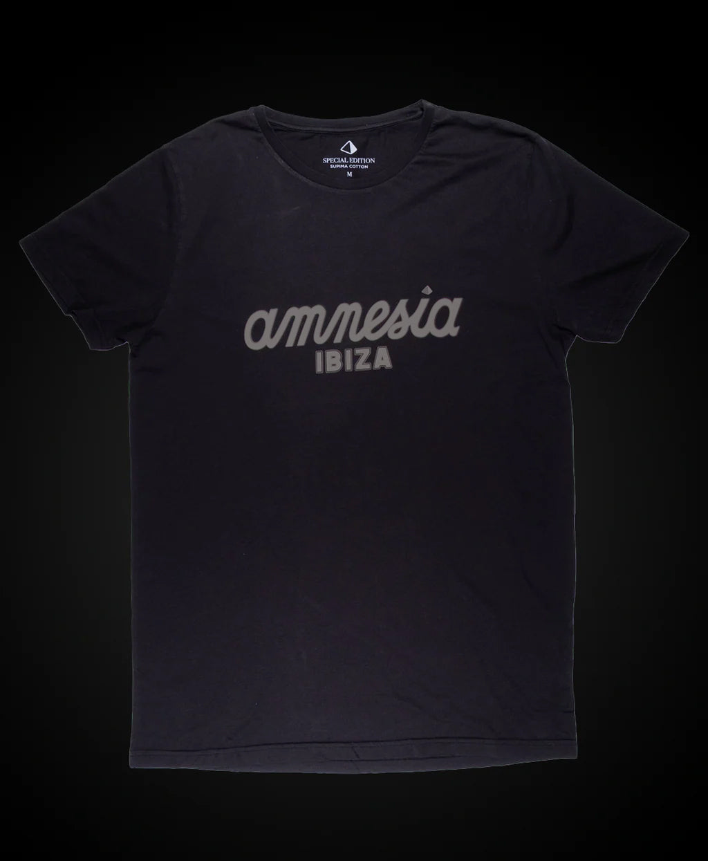AMNESIA IBIZA BLACK T-SHIRT