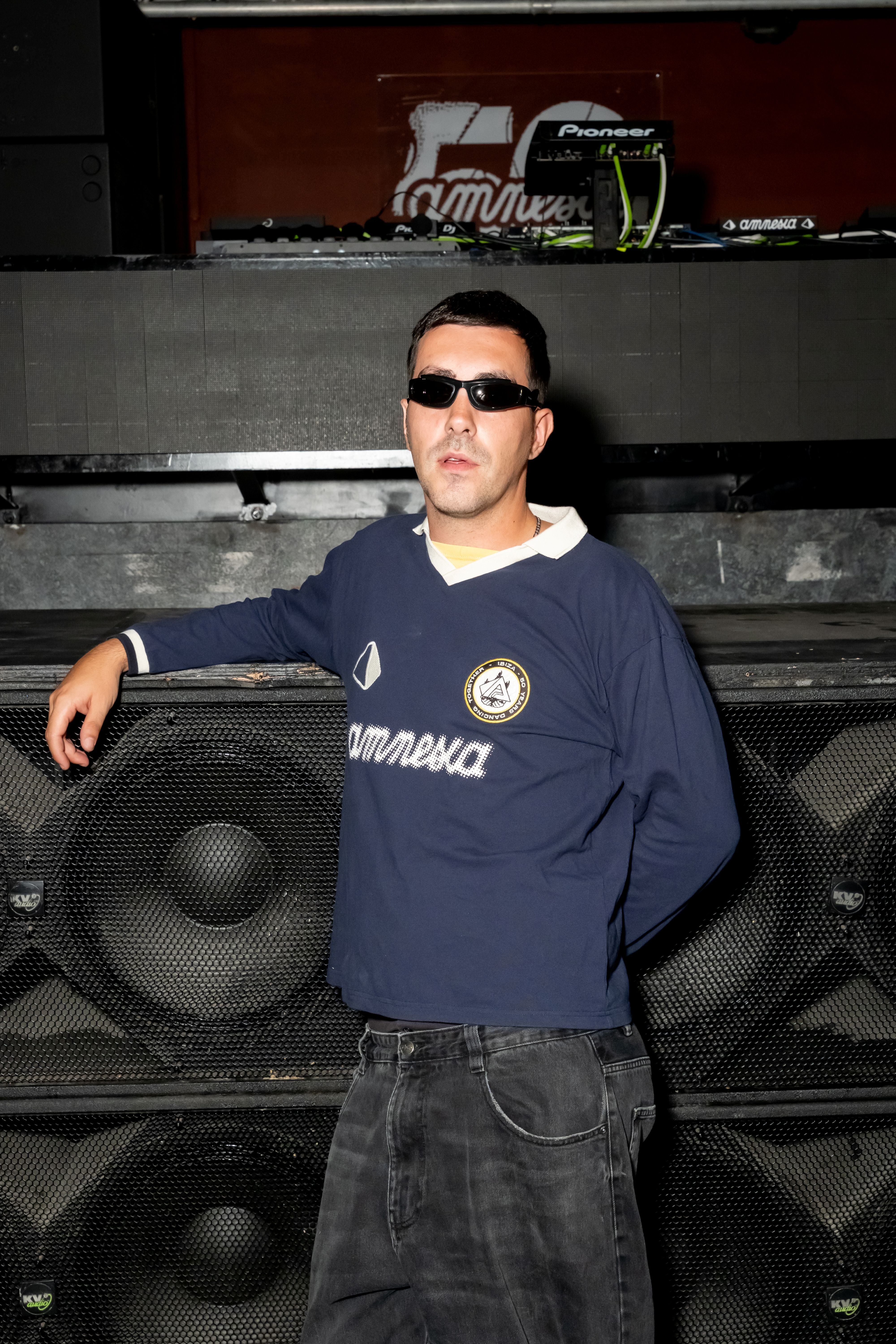 AMNESIA VINTAGE CLUB JERSEY BLUE