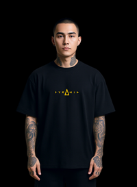 PYRAMID TECHNO YELLOW T-SHIRT