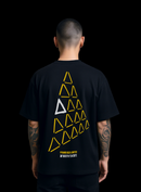 PYRAMID TECHNO YELLOW T-SHIRT
