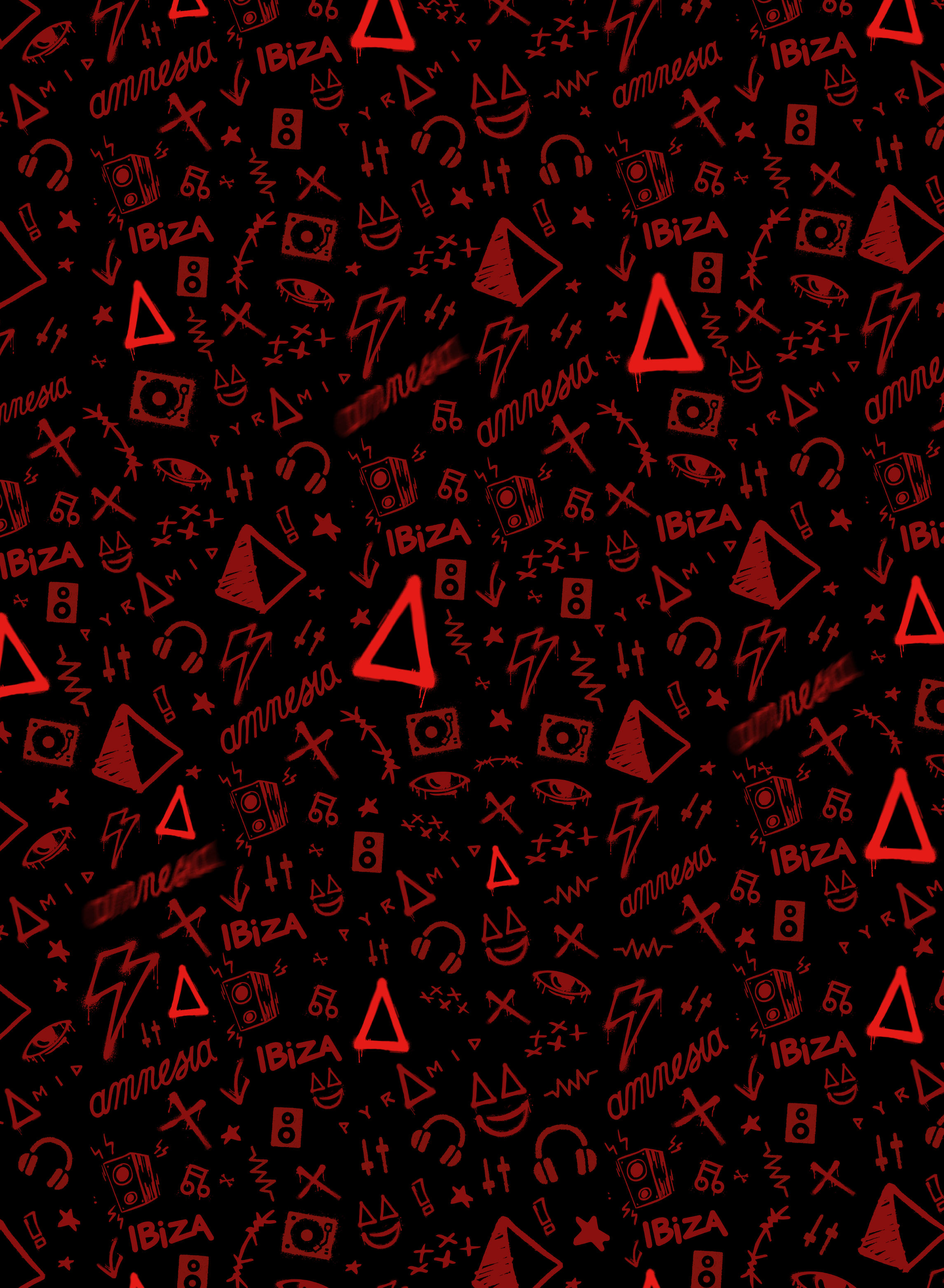 Pyramid at Amnesia ibiza Scarf