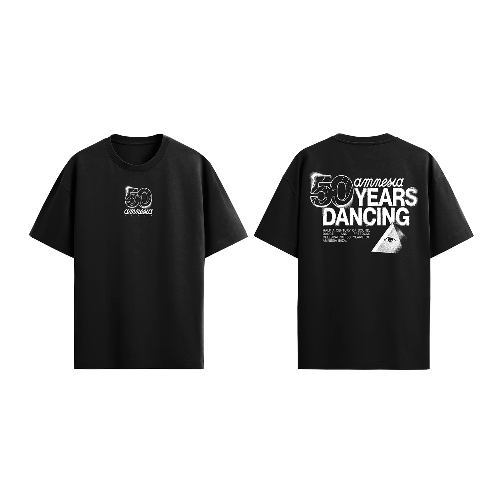 AMNESIA 50th ANNIVERSARY T-SHIRT