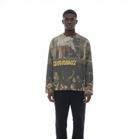 AMNESIA CLOSING CREWNECK WAFFLE