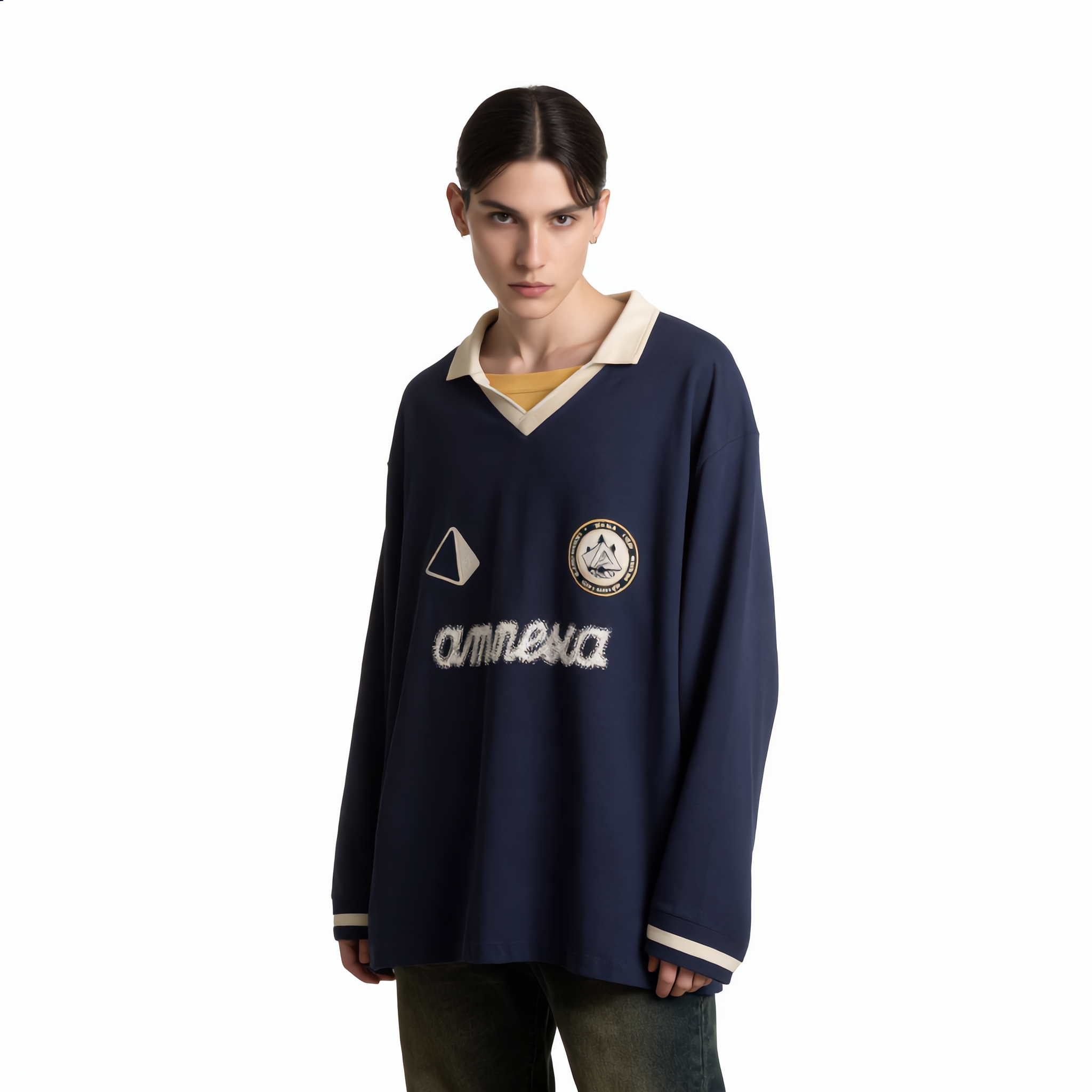 AMNESIA VINTAGE CLUB JERSEY BLUE