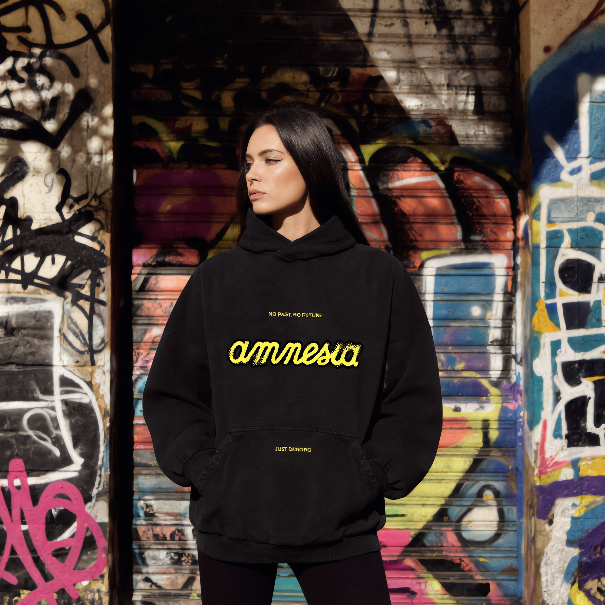 AMNESIA ENTRANCE TO THE NIGHT HOODIE