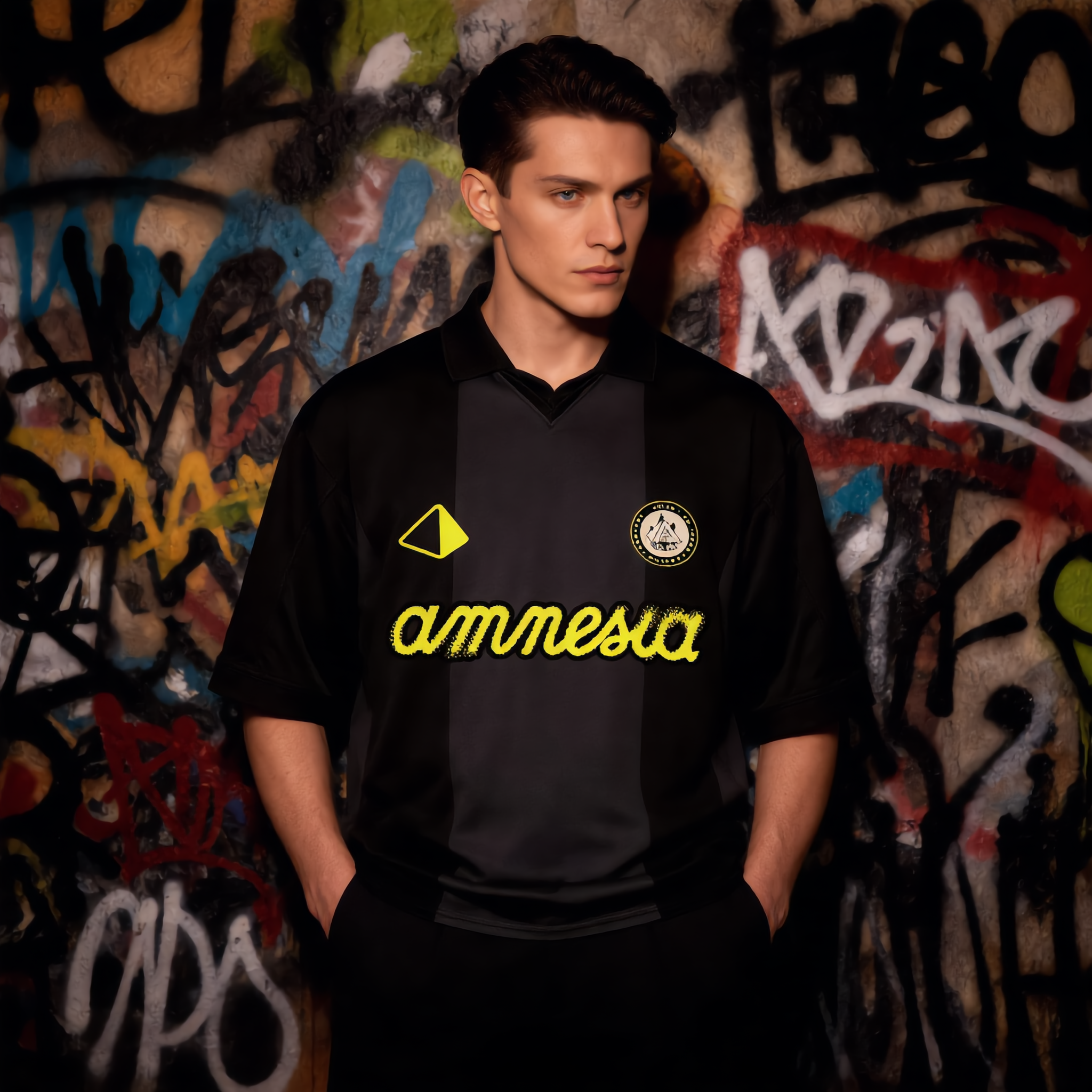 AMNESIA NEW ERA BOXY POLO