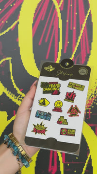 AMNESIA 50 YEARS DANCING STICKER PACK